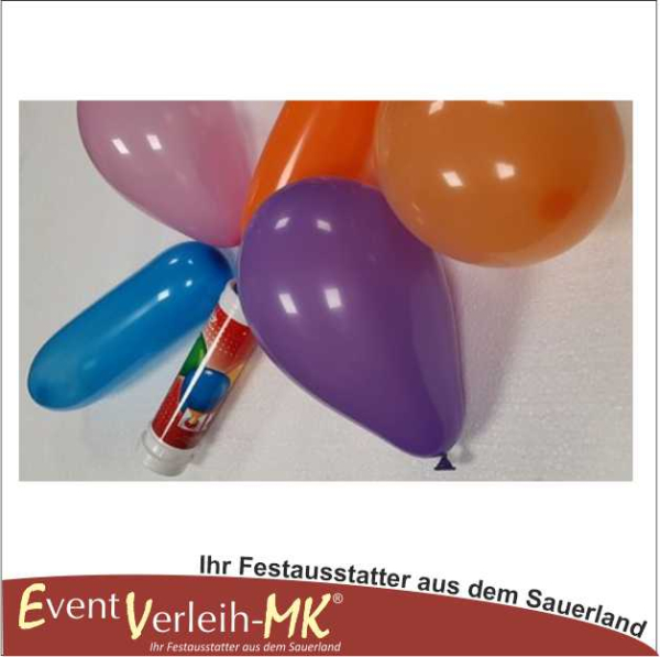 Luftballon 10 Stück mit Luftpumpe